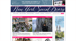 Desktop Screenshot of newyorksocialdiary.com